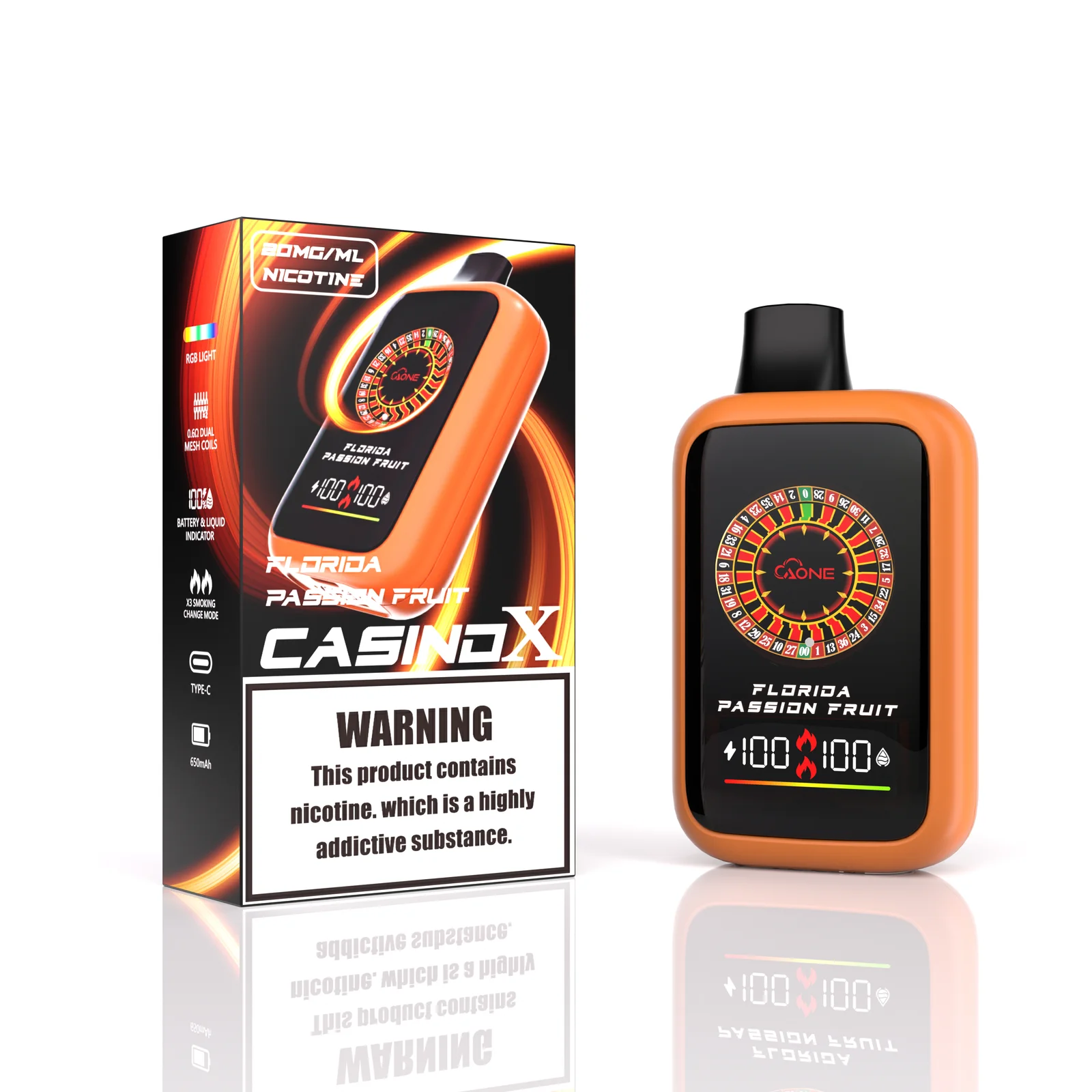 AONE vape CasinoX 16000口 限量現貨 賭場風格一次性電子煙:圖片 3